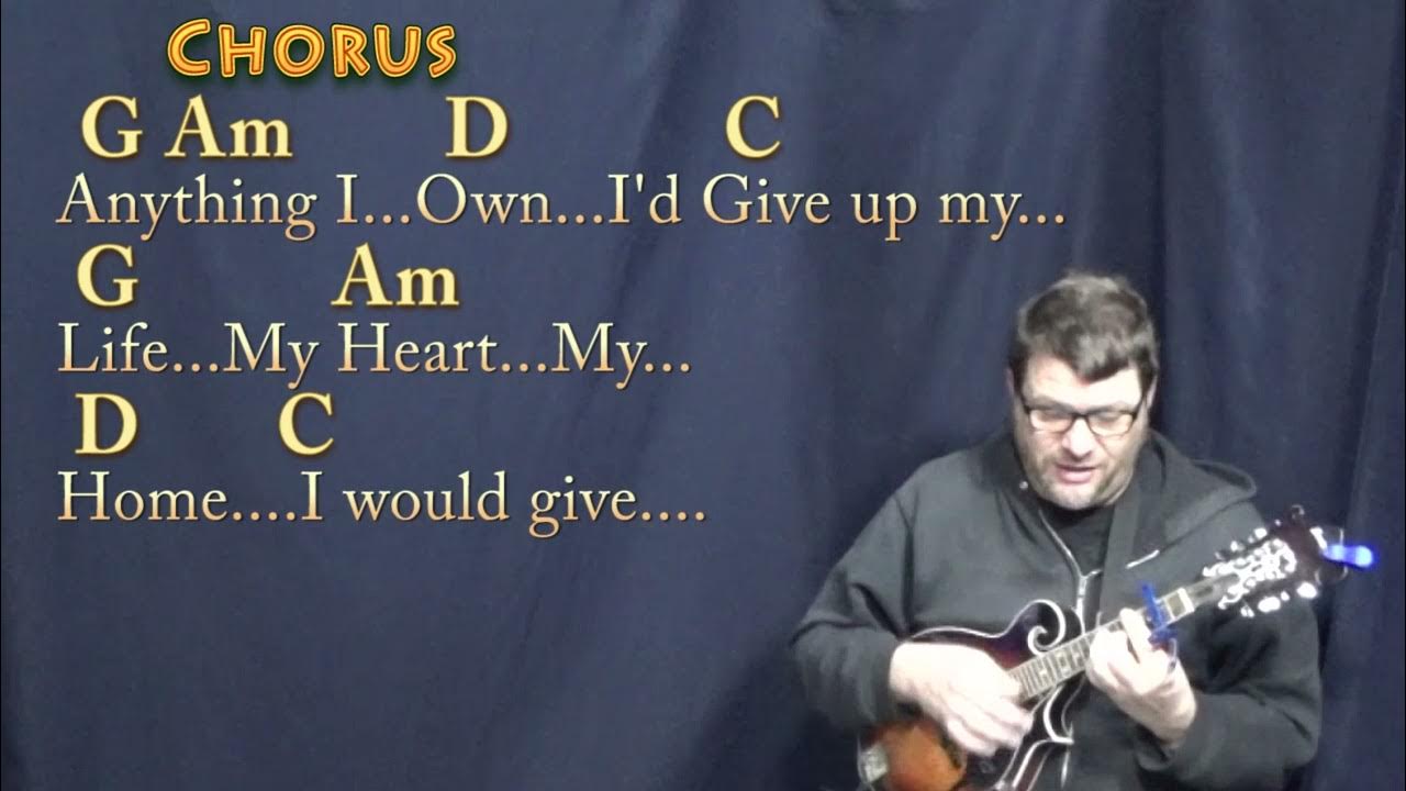 Everything I Own (Bread) Mandolin Cover Lesson with Chords/Lyrics