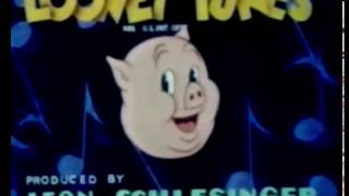 Porky The Wrestler 1937 Redrawn Colorized