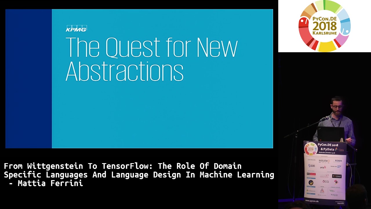 Image from From Wittgenstein to TensorFlow: The role of Domain Specific Languages and Language Design in Machine Learning