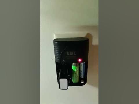 EBL Smart Rapid Charger for 9V, AA, AAA Rechargeable Batteries - YouTube