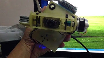 Brushless gimbal prototype test #1