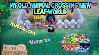 MY OLD ANIMAL CROSSING NEW LEAF WORLD -- memorial screenshot 4