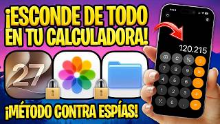 OCULTA TUS FOTOS Y VIDEOS EN TU CALCULADORA CON UNA CONTRASEÑA QUE SOLO TÚ CONOCES ✅ TUTORIAL GRATIS