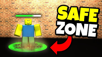 [CHECK DESCRIPTION FOR NEW VERSION] How To Make A Safe Zone | HowToRoblox