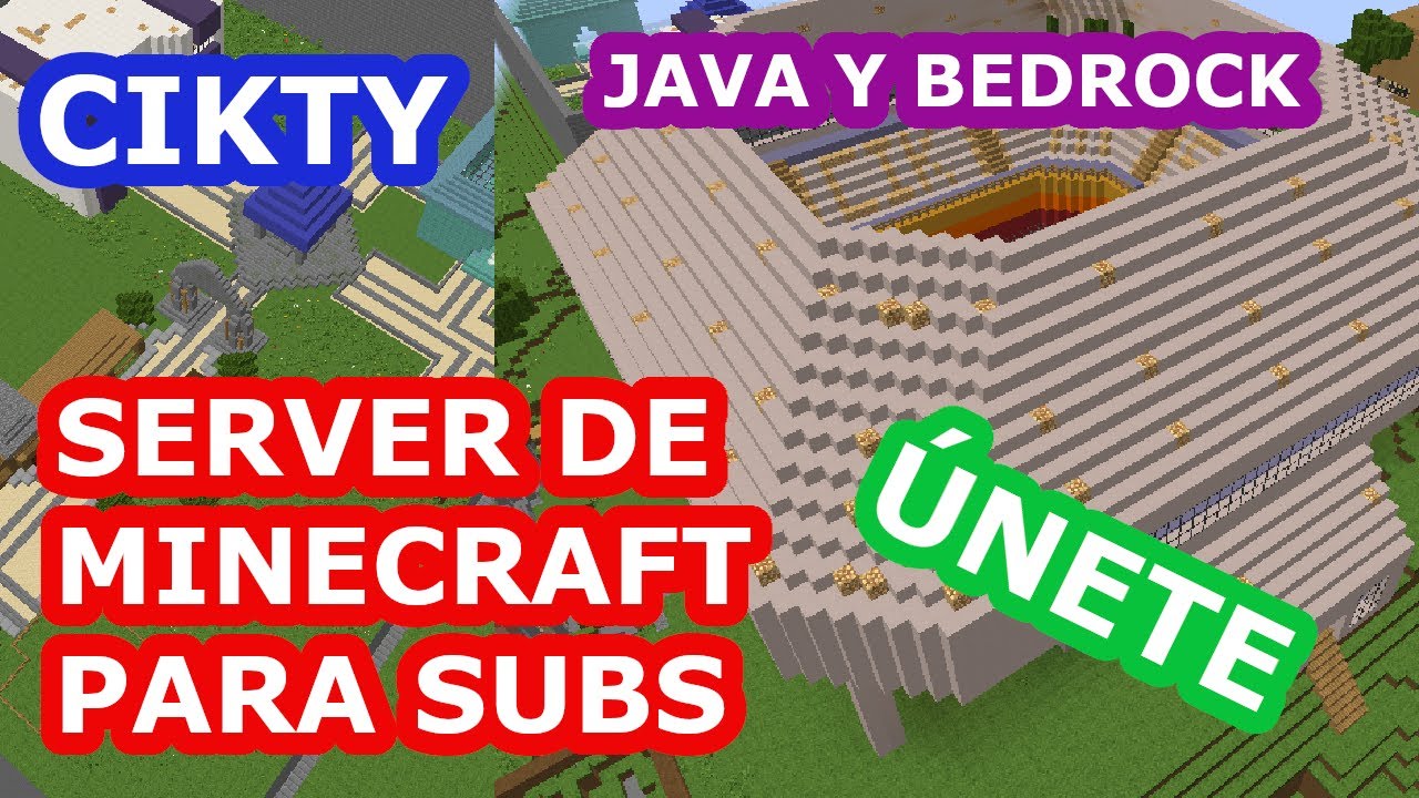 🔴EN DIRECTO - Server Público para Subs de Minecraft Java y Bedrock survival - Hablo del extremo!!!!