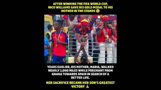 Nico William's Mother❤️ #viral #football #nicowilliams #motherhood #spain #fans