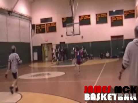 James McKinley III (Hornets vs Sonics) Highlights!...