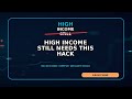 High Income Still Needs This Gap #Shorts