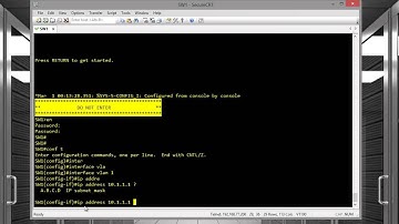 CCENT - Video 7 - Basic Management Configuration