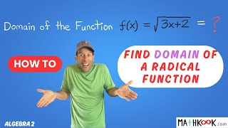 How to Find Domain of a Radical Function