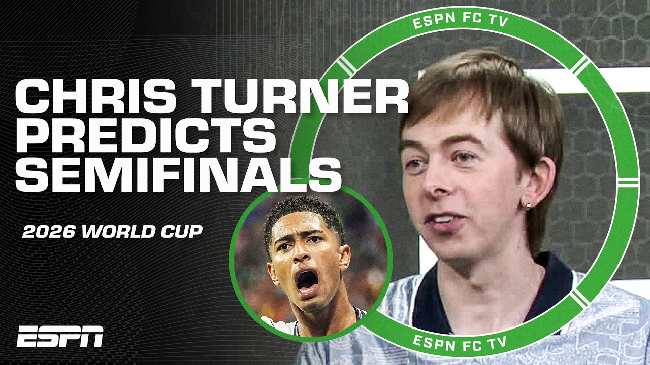 Comedian and improv rapper Chris Turner freestyles and predicts the World Cup Semifinals | ESPN FC