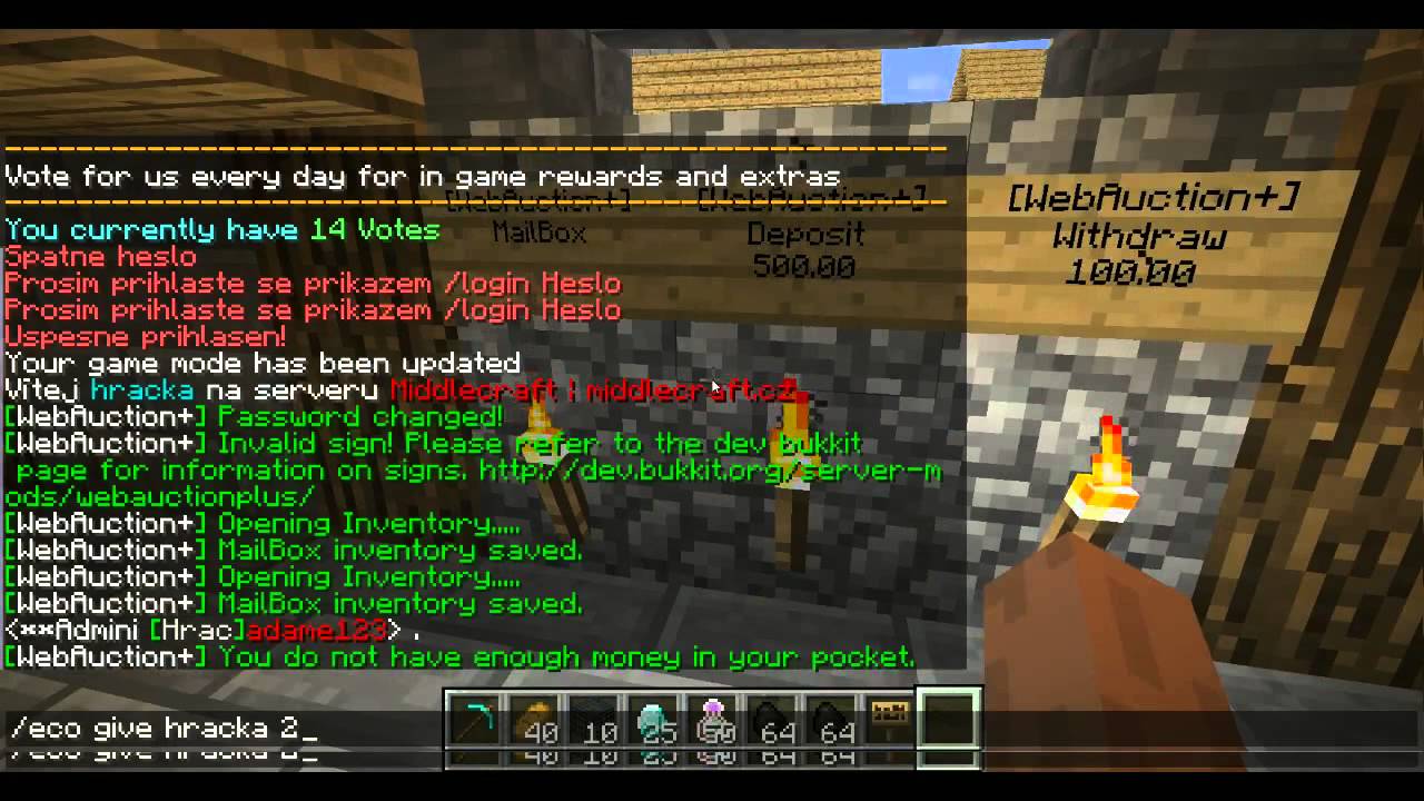 Middlecraft Middlecraft.cz | WebAukce Návod (Tutorial) - YouTube