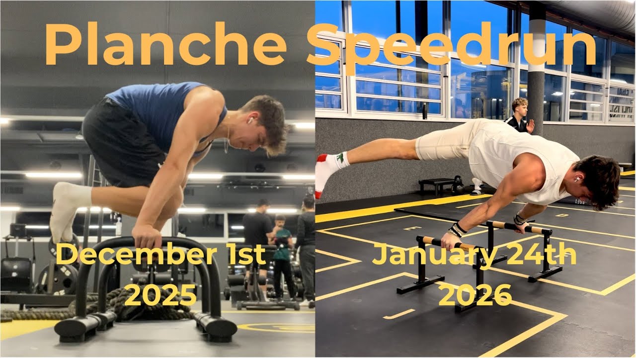 Tuck To Straddle Planche In 45 Days! This Is What I Did