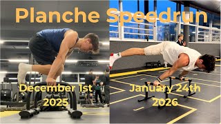 Tuck To Straddle Planche In 45 Days! This Is What I Did
