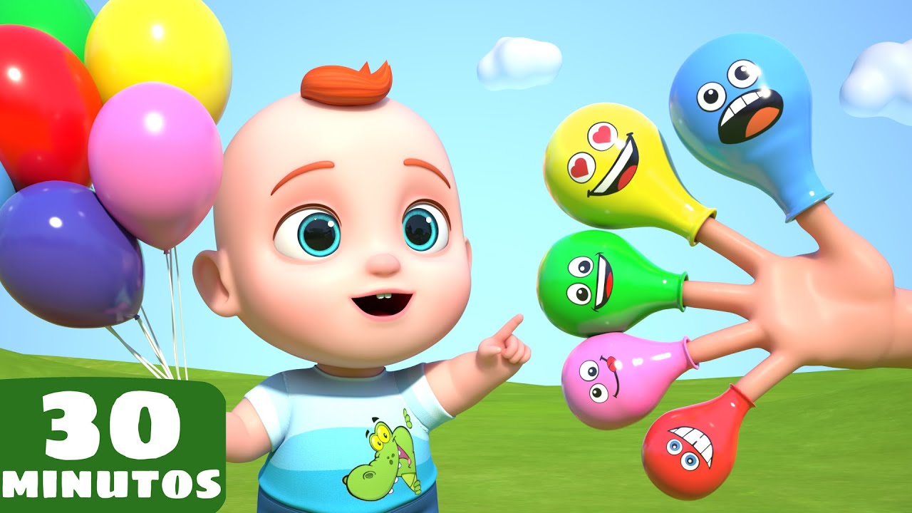 Família de dedos + Completo | Canciones Infantiles - Leo em Português