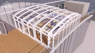 Rooftop Cafe ideas | restaurant design, rooftop, cafe design