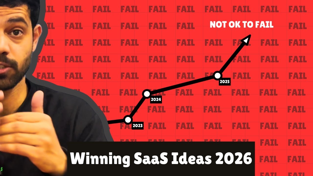 21 SaaS Ideas for 2026 That Can Hit $500K+ (AI-First & Untapped) - YouTube