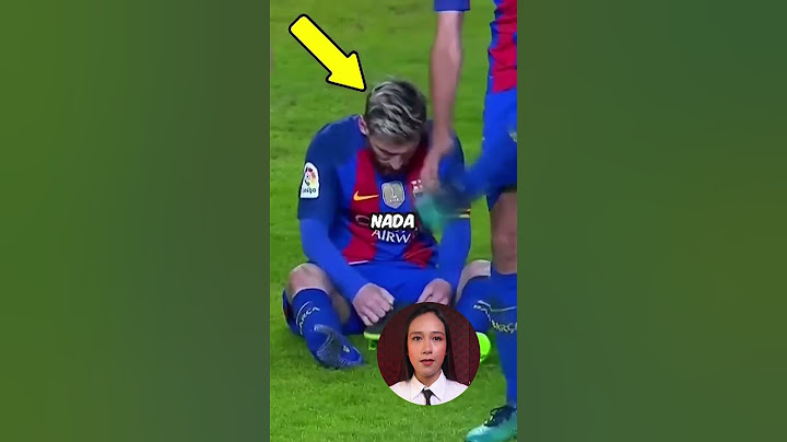 Messi casi fue EXPULSADO por algo inusual 😮