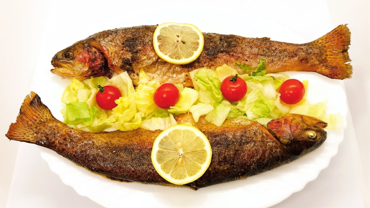 TRUCHAS ASALMONADAS AL HORNO 🐟🐟🐟 @UnaChefenlaCocina