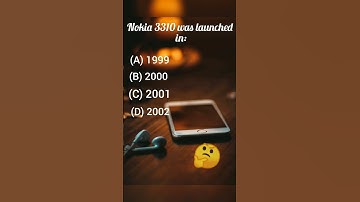 When Nokia 3310 was launched | Amazing Facts |