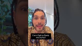 O Ogã e a Ekedy virou e agora? #candomblé