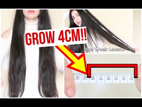 GROW YOUR HAIR FASTER U0026 LONGER IN 1 WEEK (PROOF)!