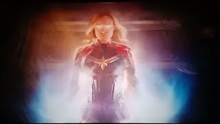 Captain marvel 'Glowing'theatre reaction