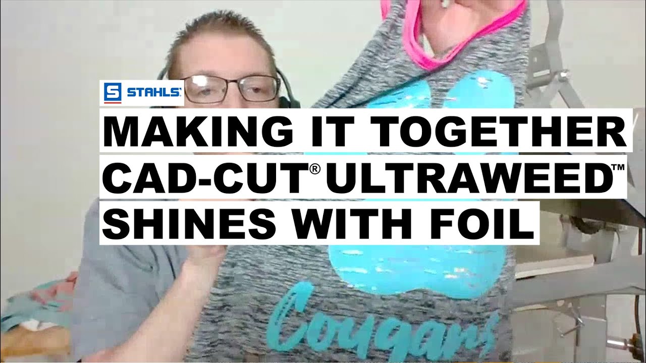 How to Add Foil to Heat Transfer Vinyl Adding Foil to CADCUT