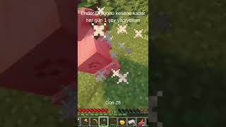 Gün 28 #4k #minecraftshorts #minecraft #daily #gaming #minecrafttutorial