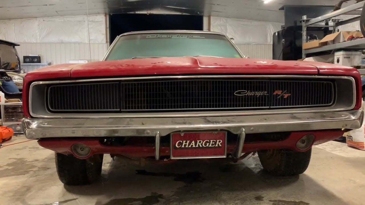 RARE BARN FIND 68 DODGE CHARGER RT