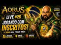 LIVE #26 | EVOLUA MAIS RÁPIDO NO AORUS TALE! DICAS + INSCRITOS + SORTEIOS 🎁