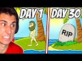 STRANDED On A Deserted Island For 30 DAYS!