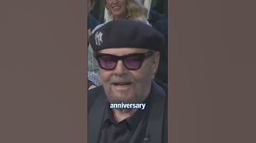 Jack Nicholson using a cane after SNL 50 appearance