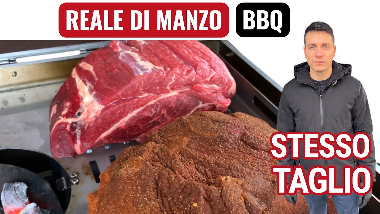 Reale di manzo a cottura lenta: stesso taglio, due preparazioni diverse