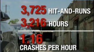 Memphis averages at least one hit-and-run crash per hour, according to police data