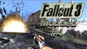 Modded Fallout 3 Playthrough Part 4 Surviving The MineField