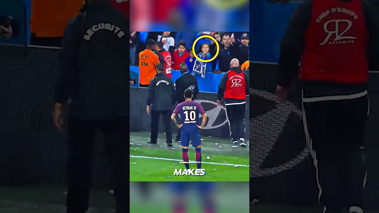 Neymar's Worst Day Against Marseille Fans. #messi #football #soccer #worldcup #viral #ronaldo #sad