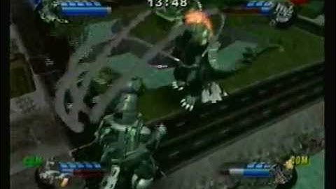 Godzilla 2000 Vs. Kiryru Vs. Gigan Vs. Spacegodzilla Godzilla Unleashed (WII)
