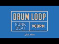 Funk drum loop 90bpm