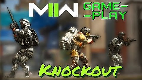 MW2 Open Beta Knockout Multiplayer Gameplay - Modern Warfare 2 Call of Duty
