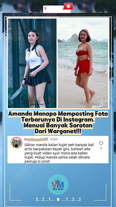 Amanda Manopo Sedang Liburan Di Pantai #amandamanopo #beritaterkini #beritaartis #shorts