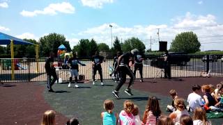 Rapping About Prevention Talented Dancers