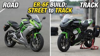 Converting Daily rider to Trackday ER6f Prep