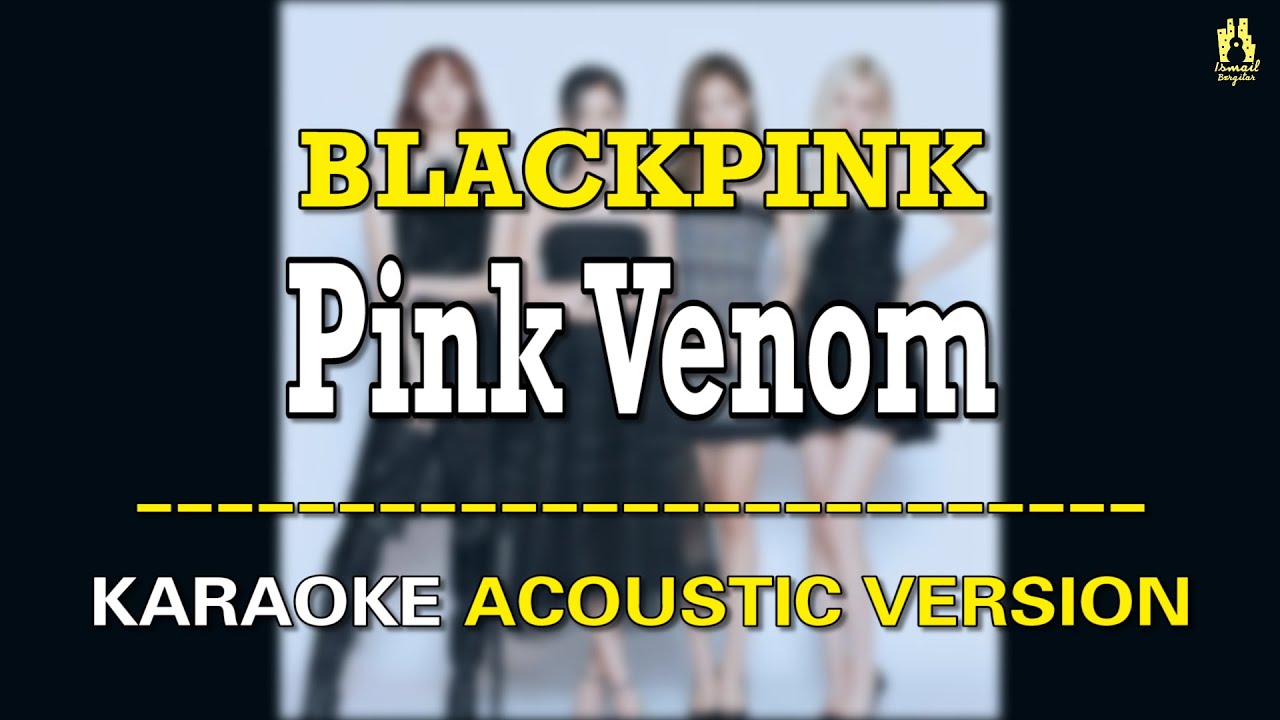 [KARAOKE ACOUSTIC GUITAR VERSION] BLACKPINK - Pink Venom