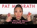 PAT MCGRATH - Lust: Gloss Everything Kit w/ Lip Swatches!