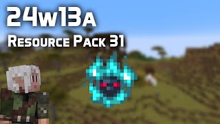 News in Resource Pack Version 31 (24w13a): New Effects & Particles