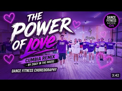 THE POWER OF LOVE |(Ziggy In Tha House)| Zumba Dance| Dc by Mark Kramer| Ry Fitness Channel