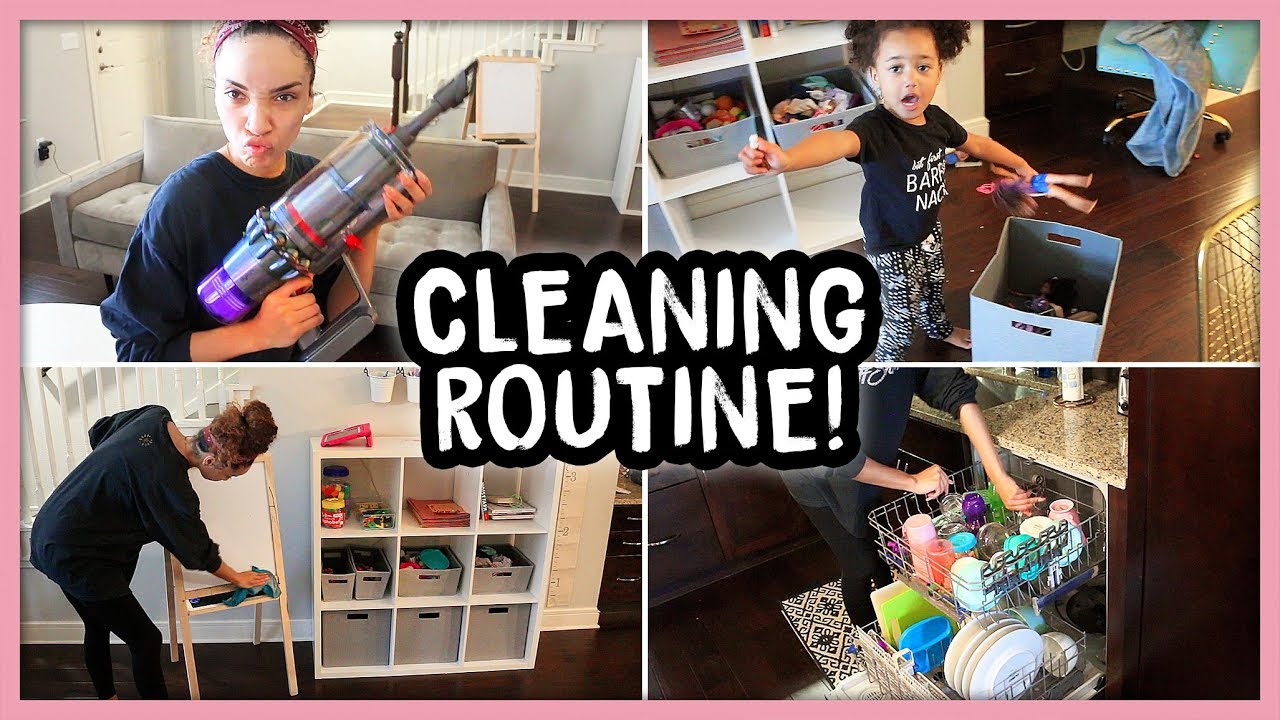 My Sunday Cleaning Routine HUGE MESS! YouTube