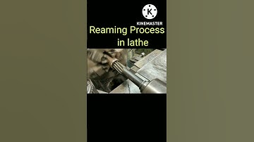 Reaming Process in lathe Reaming operation after drilling