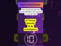 Clinical Trial Quizz #8 Safety Monitoring #education #clinicaltrials #research